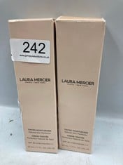 2 X LAURA MERCIER TINTED MOISTURIZER NATURAL SKIN PROTECTOR TINTED FACE CREAM 2N1 NUDE 50ML.: LOCATION - A RACK