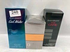 QUANTITY OF  ITEMS TO INCLUDE PERFUME FOR MAN MEN HOMME DAVIDOFF COOL WATER MAN MEN 125 ML EDT 4,2 OZ 125ML TOILETTE SPRAY ORIGINAL: LOCATION - A RACK