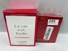 QUANTITY OF  ITEMS TO INCLUDE LANCOME LA VIE EST BELLE EDP INTENSÉMENT 50ML: LOCATION - A RACK