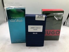 QUANTITY OF  ITEMS TO INCLUDE JIMMY CHOO MAN BLUE EAU DE TOILETTE, 100 ML: LOCATION - A RACK