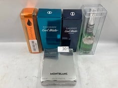 QUANTITY OF  ITEMS TO INCLUDE MONTBLANC PERFUME 50ML: LOCATION - B RACK