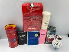 QUANTITY OF  ITEMS TO INCLUDE MONTBLANC LEGEND RED EAU DE PARFUM 50ML: LOCATION - B RACK