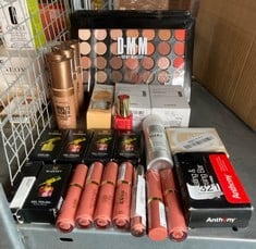 QUANTITY OF  ITEMS TO INCLUDE E.L.F. CAMO POWDER FOUNDATION, LIGHTWEIGHT, PRIMER-INFUSED BUILDABLE AND LONG-LASTING MEDIUM-TO-FULL COVERAGE FOUNDATION, FAIR 120 N: LOCATION - B RACK