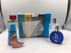 QUANTITY OF  ITEMS TO INCLUDE MILTON-LLOYD SUMMER SKY - FRAGRANCE FOR WOMEN - 50ML PARFUM DE TOILETTE: LOCATION - A RACK