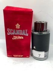 JEAN PAUL GAULTIER SCANDAL POUR HOMME EAU DE TOILETTE 100ML REFILLABLE SPRAY + MONTBLANC EXPLORER EAU DE PARFUM, WOOD, 100 ML, PACK OF 1: LOCATION - A RACK