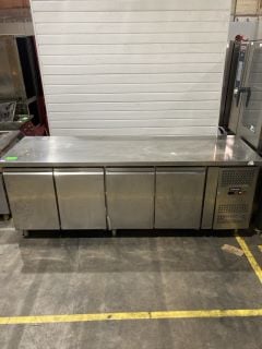 CATERTEAM FOUR DOOR REFRIGERATED COUNTER