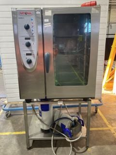 RATIONAL STAINLESS STEEL COMBIMASTER 10 GRID MODEL: CM101 RRP £2500