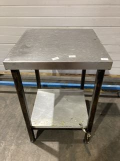 STAINLESS STEEL KITCKEN WORK SURFACE