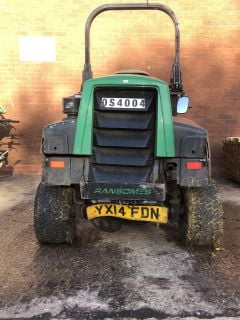 RANSOMES RIDE ON ROTARY MOWER MODEL HR3806