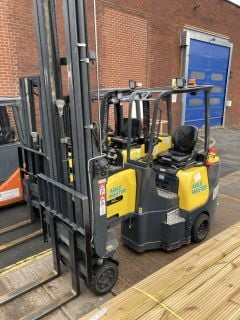 2020 AISLE-MASTER INDOOR FORKLIFT MODEL15NE RATED CAPACITY 1500KGS