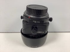 CANON LENS TS-E 90MM 1:2:8 REFLEX CAMERA LENS (ORIGINAL RRP - €398,74) IN BLACK. (WITH LENS CAPS + CANON ES-65III LENS HOOD) [JPTZ8136]