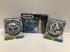 3 X TOY ITEMS INCLUDING CONSTRUCTION SET AND 2 X PERPLEXUS EPIC - LOCATION 16C.