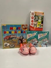 6 X ASSORTMENT OF TOYS AND GAMES INCLUDING BANDERIS CARD GAME - LOCATION 3C.