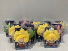 11 X VARIETY OF DRAGON BALL Z PLUSH TOYS - LOCATION 4C.