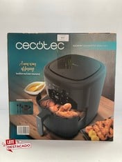 CECOTEC OIL-LESS 6 L HOT AIR FRYER WITH ACCESSORIES CECOFRY BOMBASTIK 6000 FULL, 1700 W, PERFECTCOOK TECHNOLOGY, TEMPERATURE AND TIME REGULATION, TOUCH CONTROL, 12 MODES - LOCATION 37A.