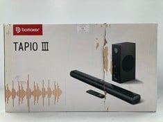 BOMAKER SOUNDBAR MODEL TAPIO III (RRP 107.99€) - LOCATION 9A.