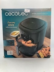 CECOTEC OIL-LESS 6 L HOT AIR FRYER WITH ACCESSORIES CECOFRY BOMBASTIK 6000 FULL, 1700 W, PERFECTCOOK TECHNOLOGY, TEMPERATURE AND TIME REGULATION, TOUCH CONTROL, 12 MODES - LOCATION 37A.