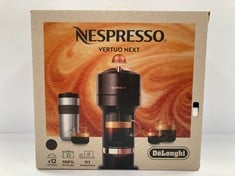 NESPRESSO VERTUO NEXT DELONGHI COFFEE MACHINE (CAPSULES NOT INCLUDED) (RRP 139€) - LOCATION 41A.