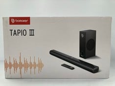 BOMAKER SOUNDBAR MODEL TAPIO III (RRP 107.99€) (SEALED) - LOCATION 9A.