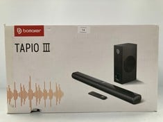 BOMAKER SOUNDBAR MODEL TAPIO III (RRP 107.99€) - LOCATION 13A.