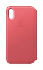 32 X APPLE LEATHER FOLIO CASE (FOR IPHONE XS) - PEONY PINK - LOCATION 43.