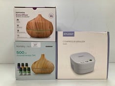 3 X HOUSEHOLD ITEMS INCLUDING AROMA HUMIDIFIER - LOCATION 32A.