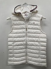 TOMMY HILFIGER WOMEN'S DOWN JACKET WHITE SIZE XXS - LOCATION 13B.