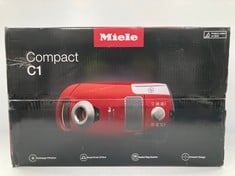 HOOVER MIELE MODEL COMPACT C1 POWER LINE SCAF3 RED (RRP 200€) - LOCATION 1A.