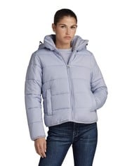 G-STAR RAW WOMEN'S LIGHT PURPLE DOWN JACKET, SIZE XL - LOCATION 25B.