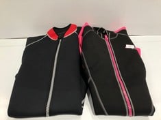 2 X WETSUITS SEAC MEN'S SIZE XL AND CRESSI WOMEN'S SIZE XXXL - LOCATION 50B.