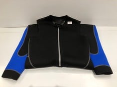 CRESSI MEN'S WETSUIT SIZE XL/5 BLUE/BLACK - LOCATION 50B.