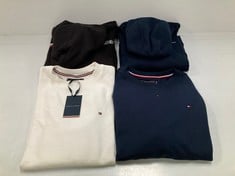 4 X TOMMY HILFIGER SWEATSHIRTS VARIOUS MODELS AND SIZES INCLUDING A NAVY BLUE SIZE L - LOCATION 46B.