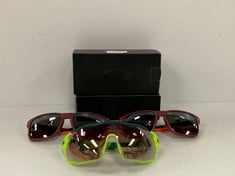 3 X SUNGLASSES VARIOUS MAKES AND MODELS INCLUDING NIKE GLASSES MODEL E DZ7369- LOCATION 6B.