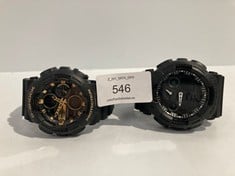 2 X G-SHOCK WATCHES VARIOUS MODELS INCLUDING MODEL GMA-S140M - LOCATION 6B.