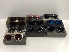 10 X HAWKERS SUNGLASSES VARIOUS MODELS INCLUDING MODEL S9/HWFA22ELTC 01 - LOCATION 2B .