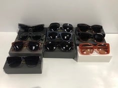 10 X HAWKERS SUNGLASSES VARIOUS MODELS INCLUDING MODEL S6/HCHA20WWX0 01 - LOCATION 2B .