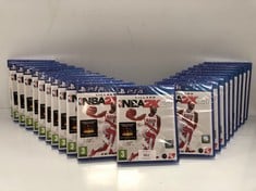 21 X PS4 GAME NBA 2K21 (SEALED, TOTAL RRP 227,43€) - LOCATION 35B.