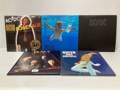 5 X VINYL VARIOUS ARTISTS INCLUDING NIRVANA - LOCATION 39B.