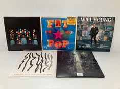 5 X VINYL VARIOUS ARTISTS INCLUDING WILL YOUNG - LOCATION 43B.