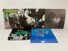 4 X VINYL VARIOUS ARTISTS INCLUDING NIRVANA - LOCATION 43B.