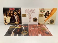 5 X VINYL VARIOUS ARTISTS INCLUDING AC/DC - LOCATION 47B.