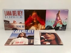 5 X VINYLS VARIOUS ARTISTS INCLUDING LANA DEL REY - LOCATION 47B.