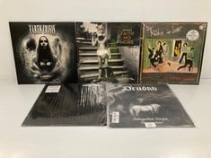 3 X VINYLS VARIOUS ARTISTS INCLUDING EARTH CRISIS - LOCATION 51B.