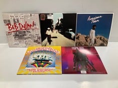 5 X VINYL VARIOUS ARTISTS INCLUDING BOB DYLAN - LOCATION 51B.