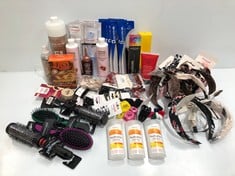 RANGE OF HAIRDRESSING SUPPLIES AND HAIR ACCESSORIES INCLUDING L'ORÉAL PARIS SERUM - LOCATION 52B.