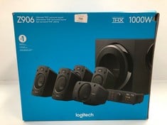 LOGITECH SOUND SYSTEM MODEL Z906 1000W (RRP 439,99€) - LOCATION 52B.