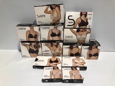 13 X SELENE BRAND BRAS VARIOUS SIZES AND MODELS INCLUDING NORA SPORTS BRA SIZE 95B - LOCATION 16B.