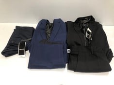 5 X JACK & JONES BRANDED SUITS INCLUDING NAVY BLUE SUIT SIZE 50 - LOCATION 16B.