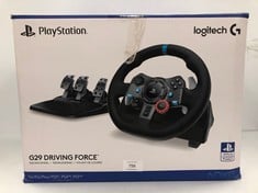 LOGITECH G29 STEERING WHEEL AND PEDALS SET (RRP 209€) - LOCATION 4B.