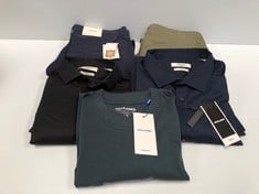 5 X JACK JONES CLOTHING VARIOUS STYLES AND SIZES INCLUDING SHIRT SIZE S - LOCATION 29C.